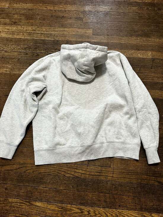 Vintage Y2K Green and White American Eagle Hoodie Athletics Large - Picture 9 of 9